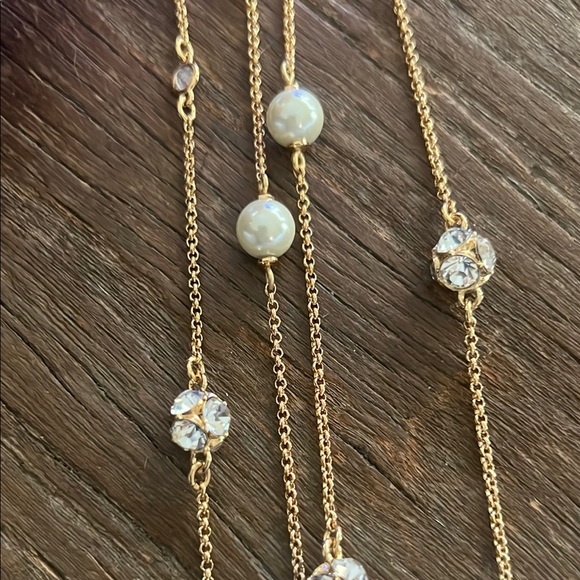 Kate Spade Gold and White Layered Necklace - Picture 5 of 10